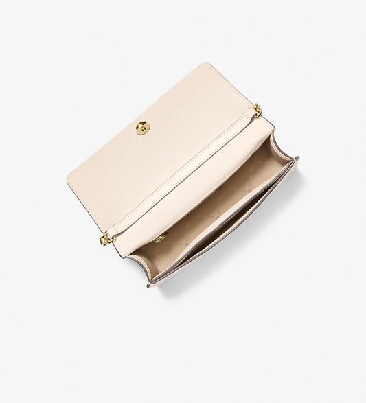 Michael Kors Jet Set Medium Signature Logo Crossbody Bag
