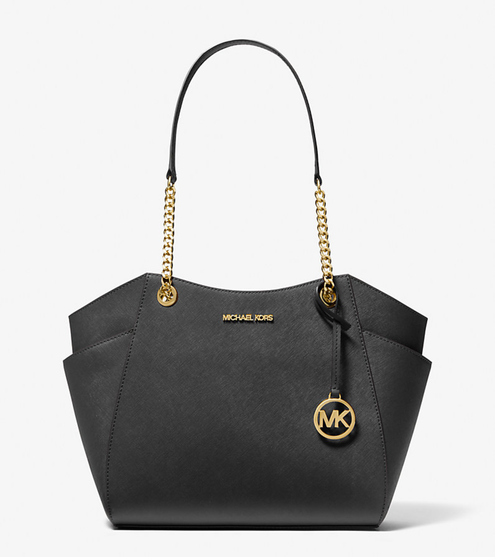 Michael Kors Jet Set Large Saffiano Leather Shoulder Bag