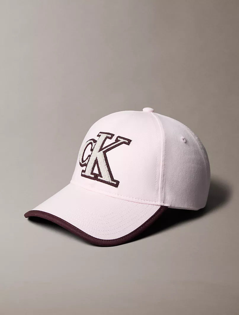 Calvin Klein Textured Monogram Baseball Cap
