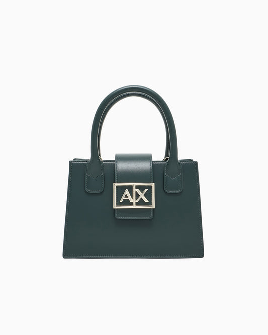 Armani Exchange Top handles in technical fabric - Green