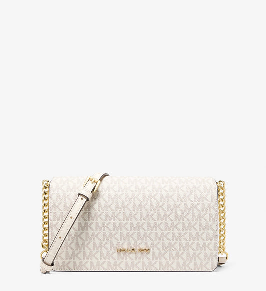 Michael Kors Jet Set Medium Signature Logo Crossbody Bag