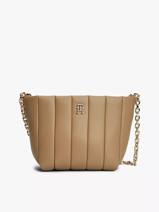 Tommy Chain Strap Quilted Crossbody Bag