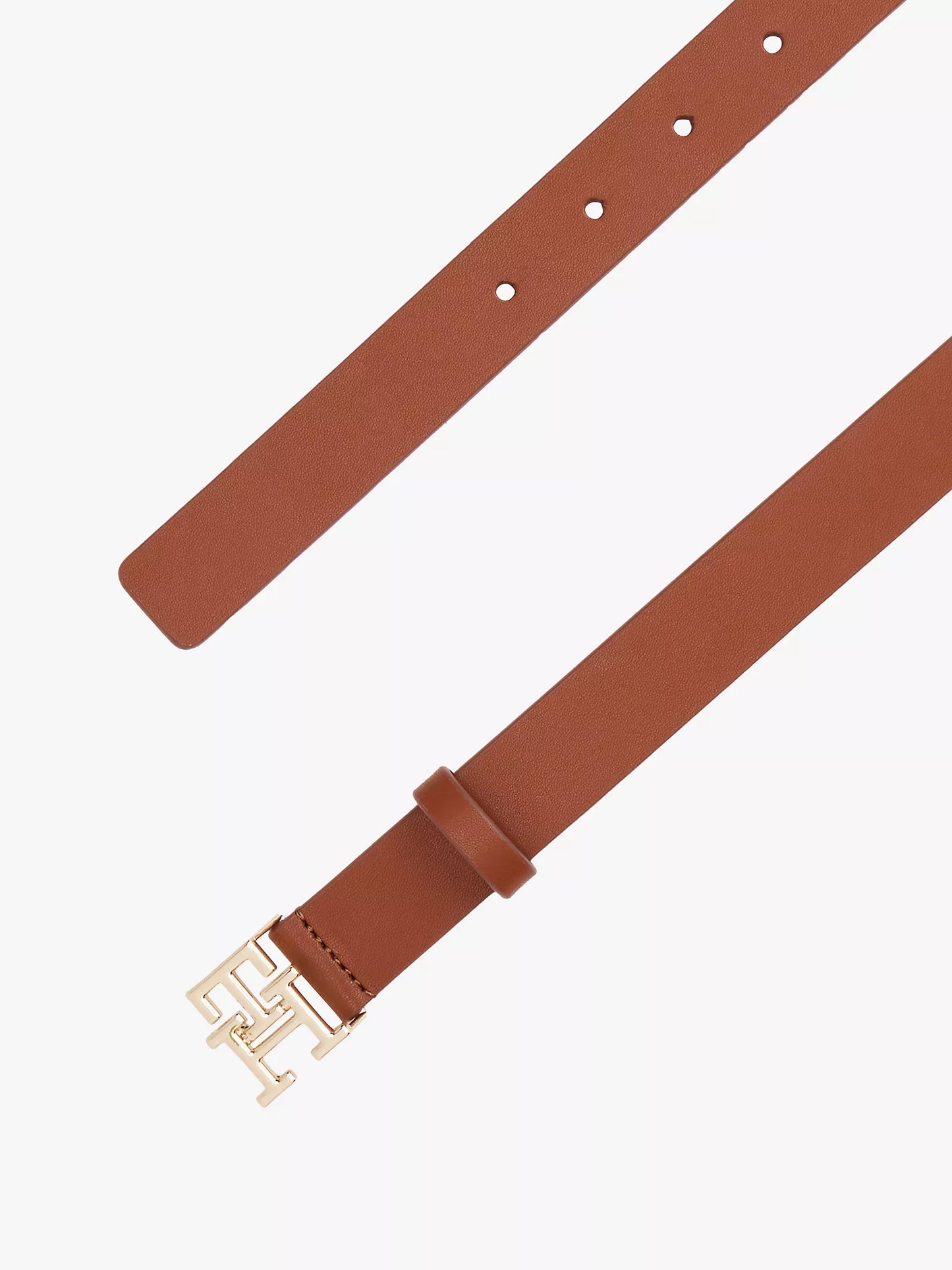 Tommy Monogram Buckle Leather Belt Lebanon