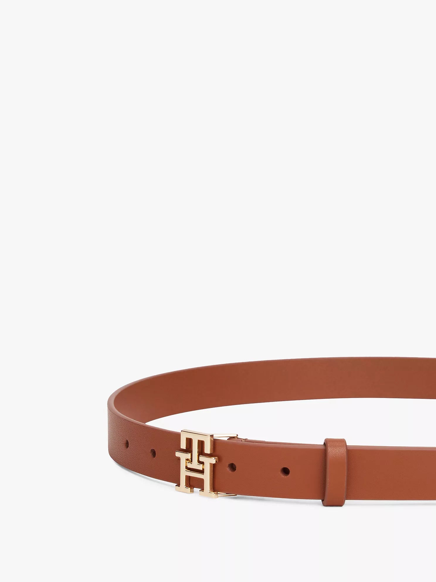 Tommy Monogram Buckle Leather Belt Lebanon