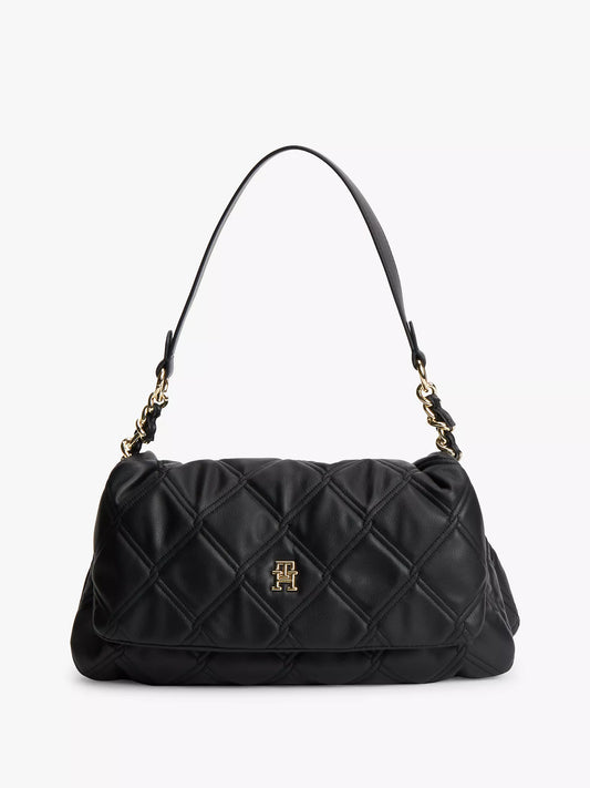 Tommy Hilfiger quilted flap shoulder bag – image 1