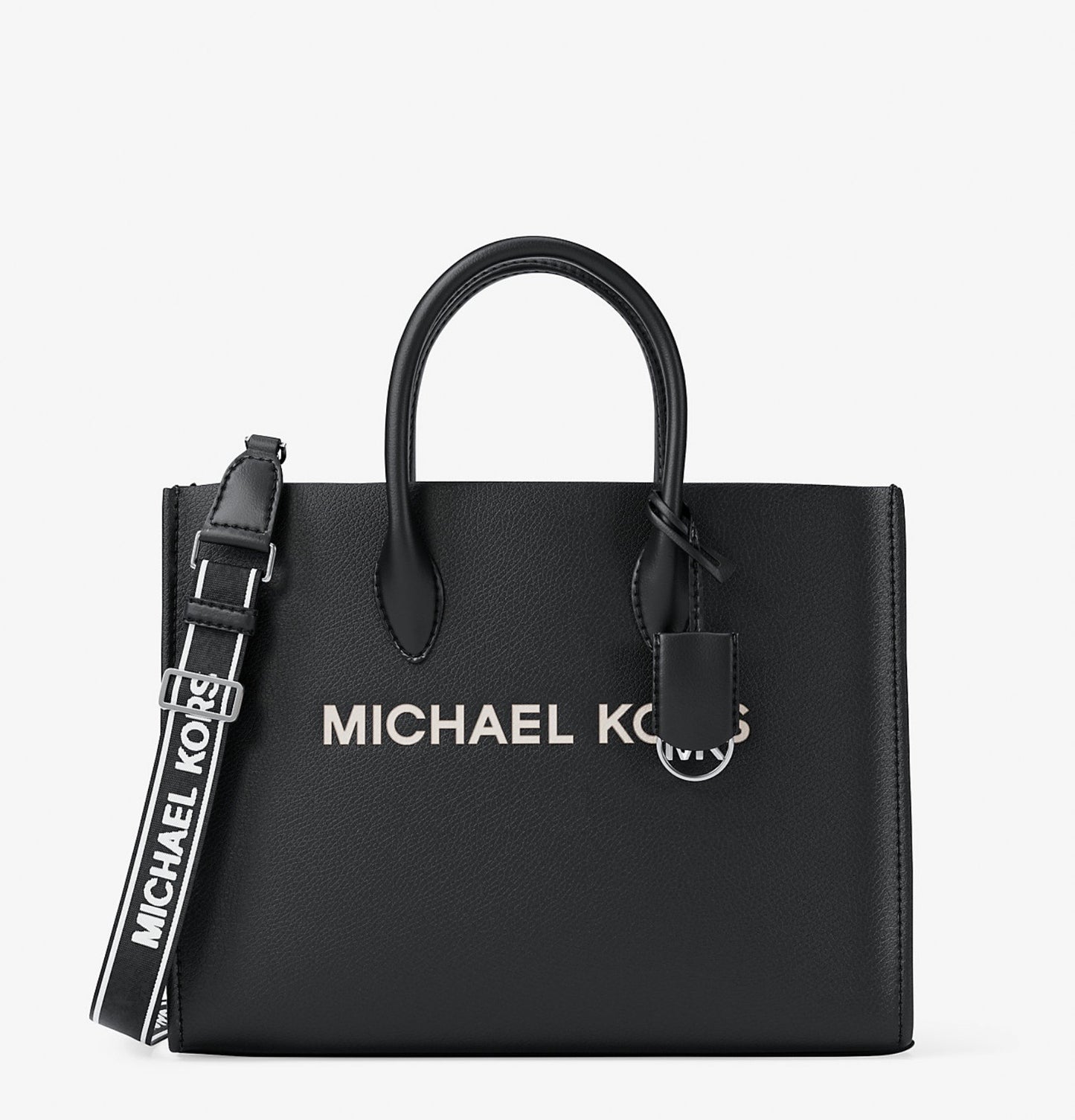 Michael Kors Mirella Medium Pebbled Leather Tote Bag