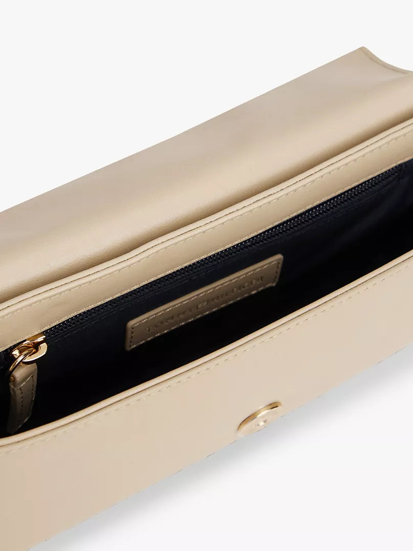 Tommy Monogram Logo Convertible Crossbody Bag