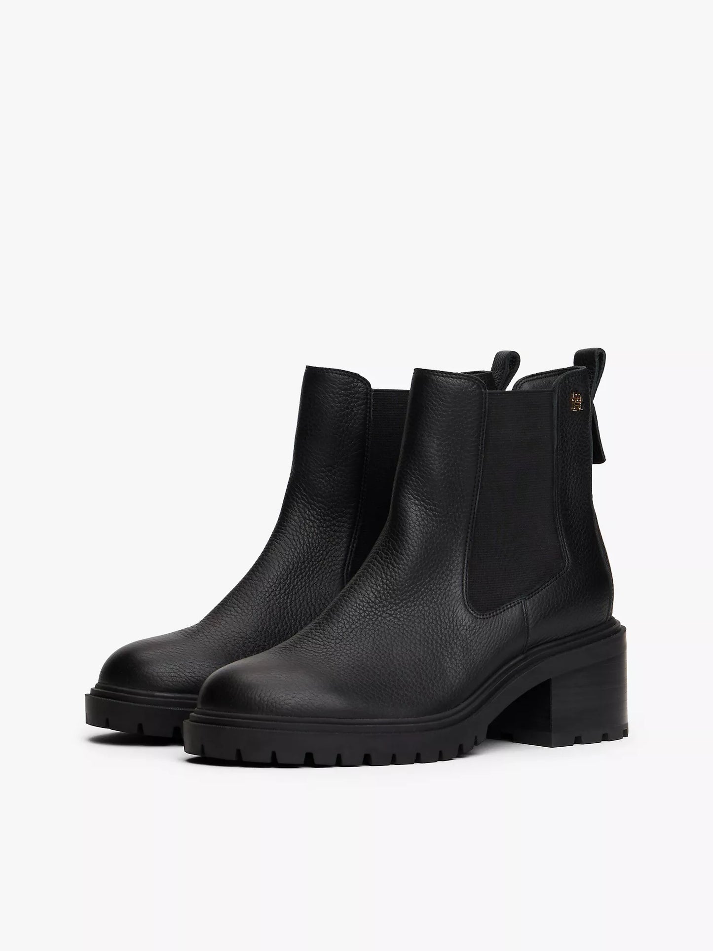 Tommy Pebbled Leather Cleated Chelsea Boot Lebanon