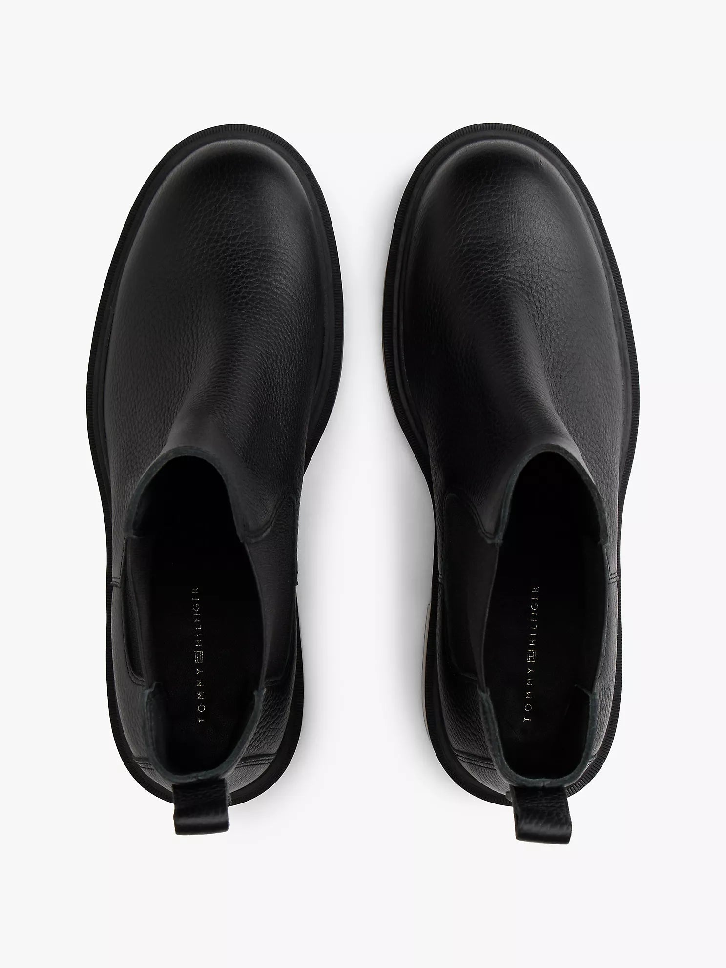 Tommy Pebbled Leather Cleated Chelsea Boot Lebanon