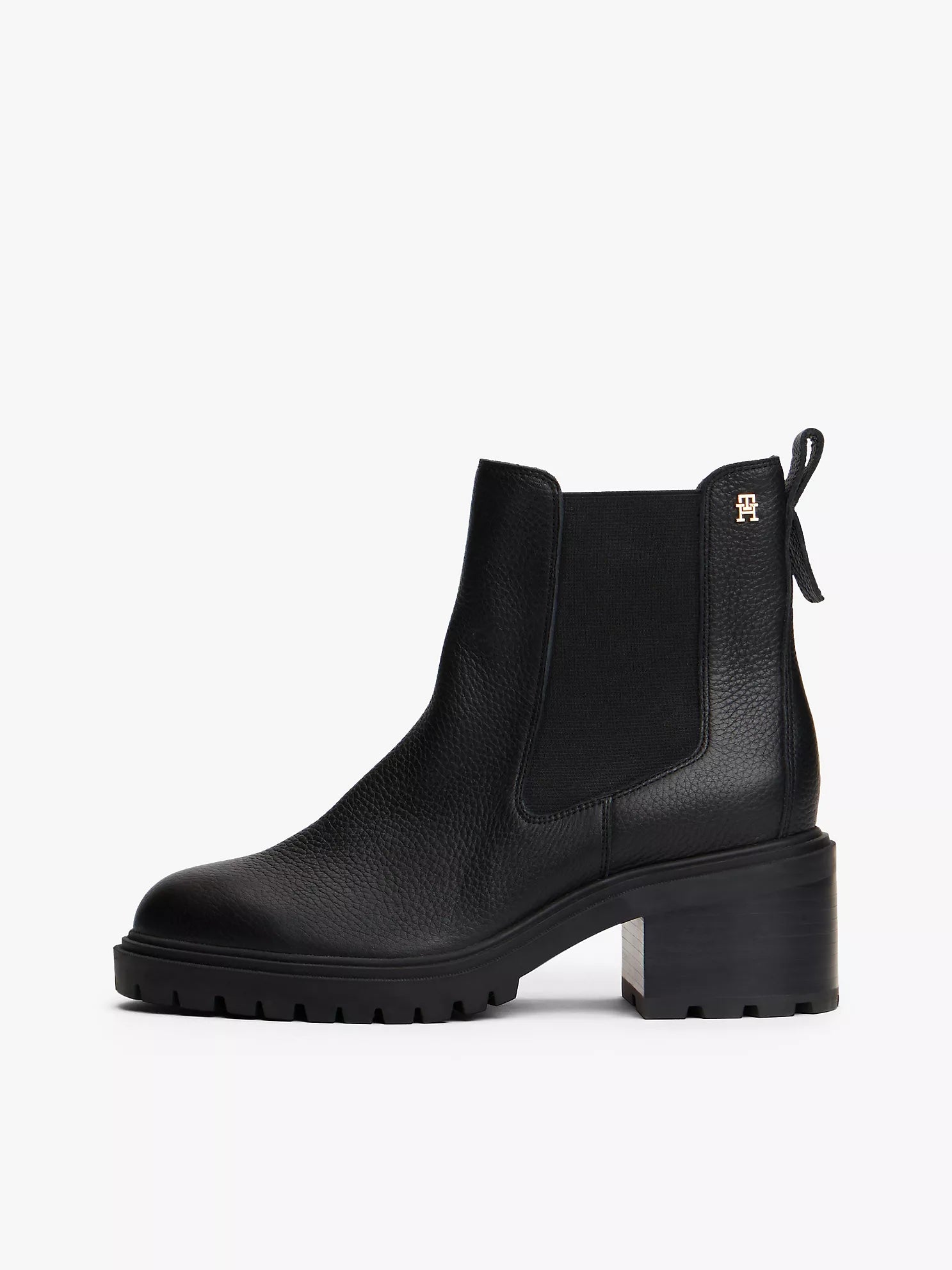 Tommy Pebbled Leather Cleated Chelsea Boot Lebanon
