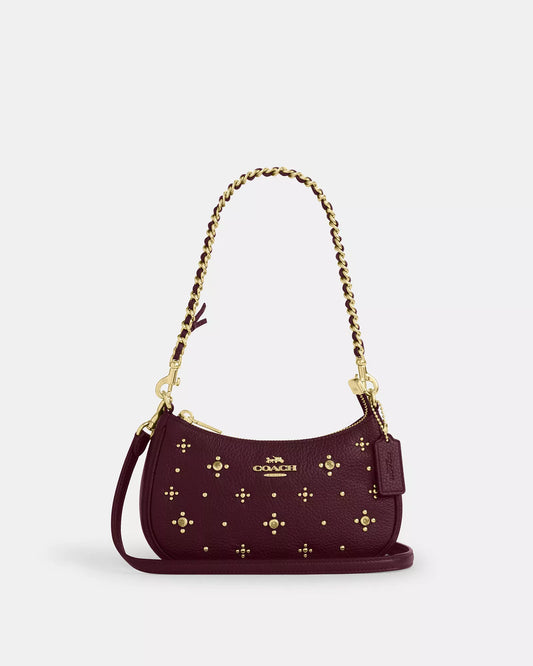 Pre-Order Teri Mini Crossbody Bag Burgundy