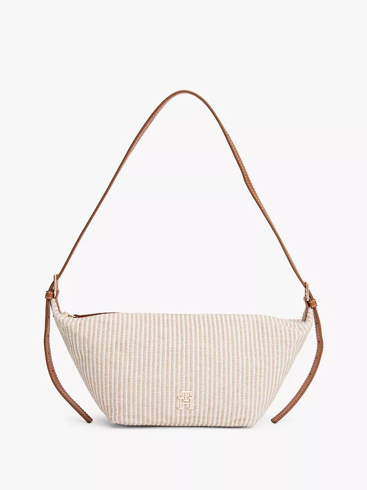 Tommy Stripe Crossbody Sling Bag