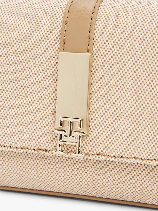 Tommy Monogram Chain-Strap Mini Crossbody Bag