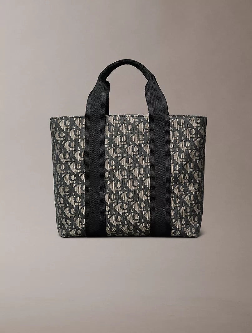 Calvin Klein Ultralight logo jacquard mini tote – image 1