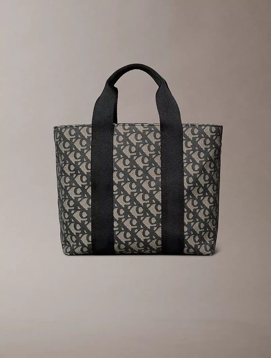 Calvin Klein Ultralight logo jacquard mini tote – image 1