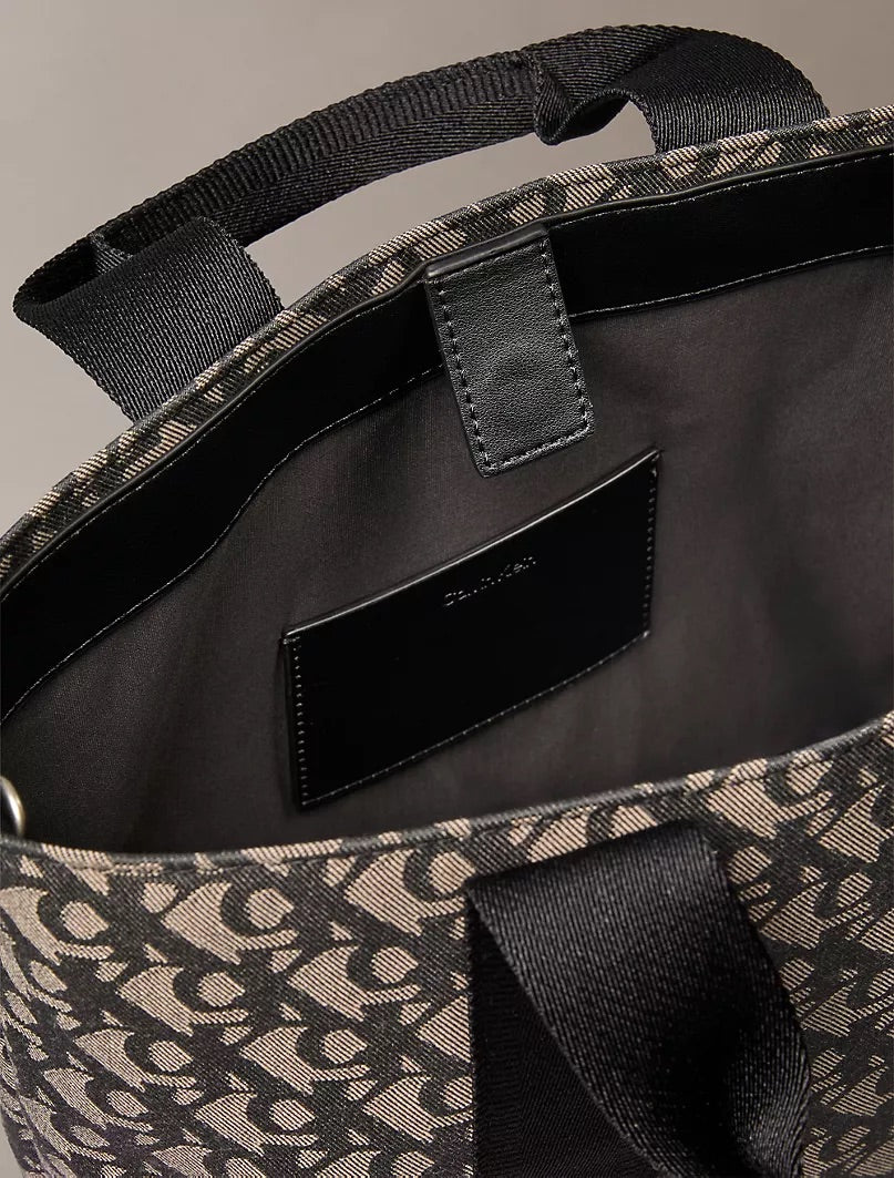 Calvin Klein Ultralight logo jacquard mini tote – image 4