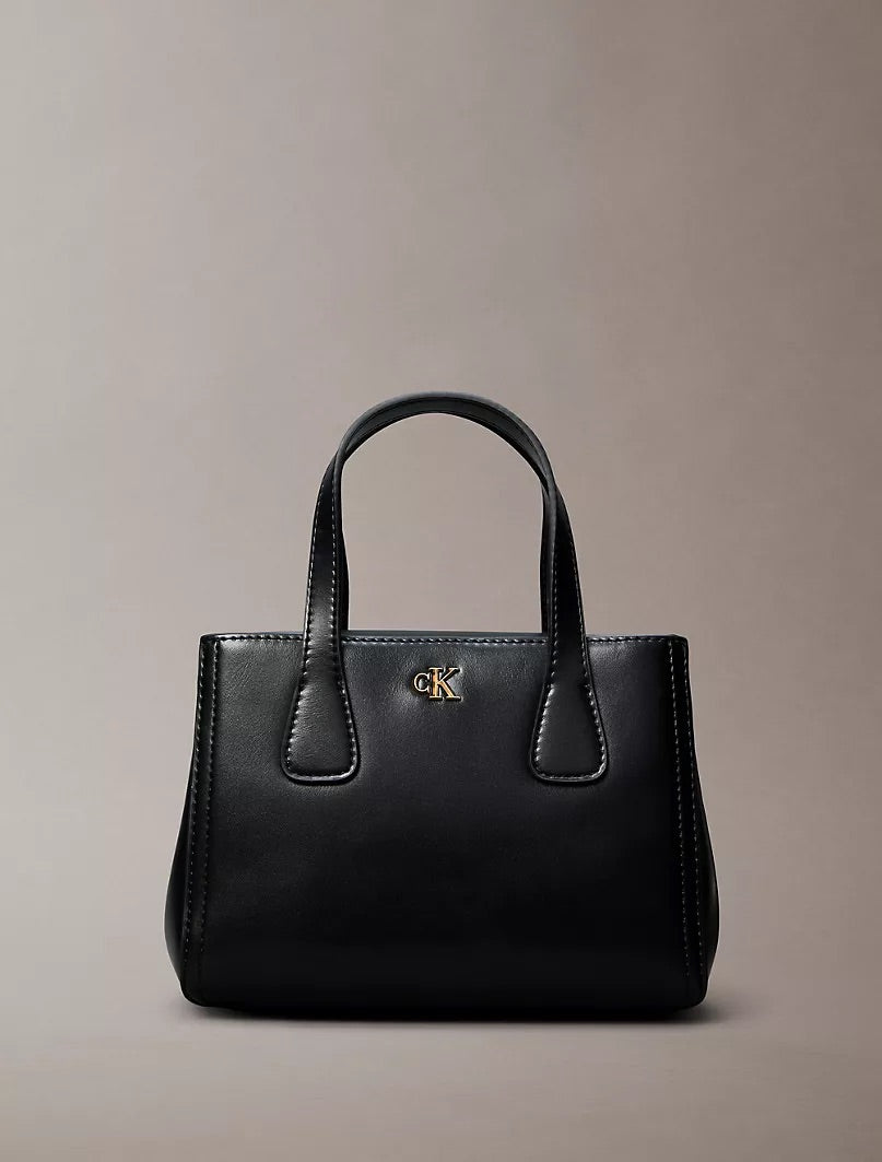 Calvin Klein monogram mini tote crossbody bag – image 1