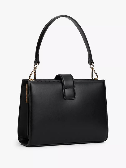 Tommy Monogram Clasp Mini Satchel Bag Lebanon