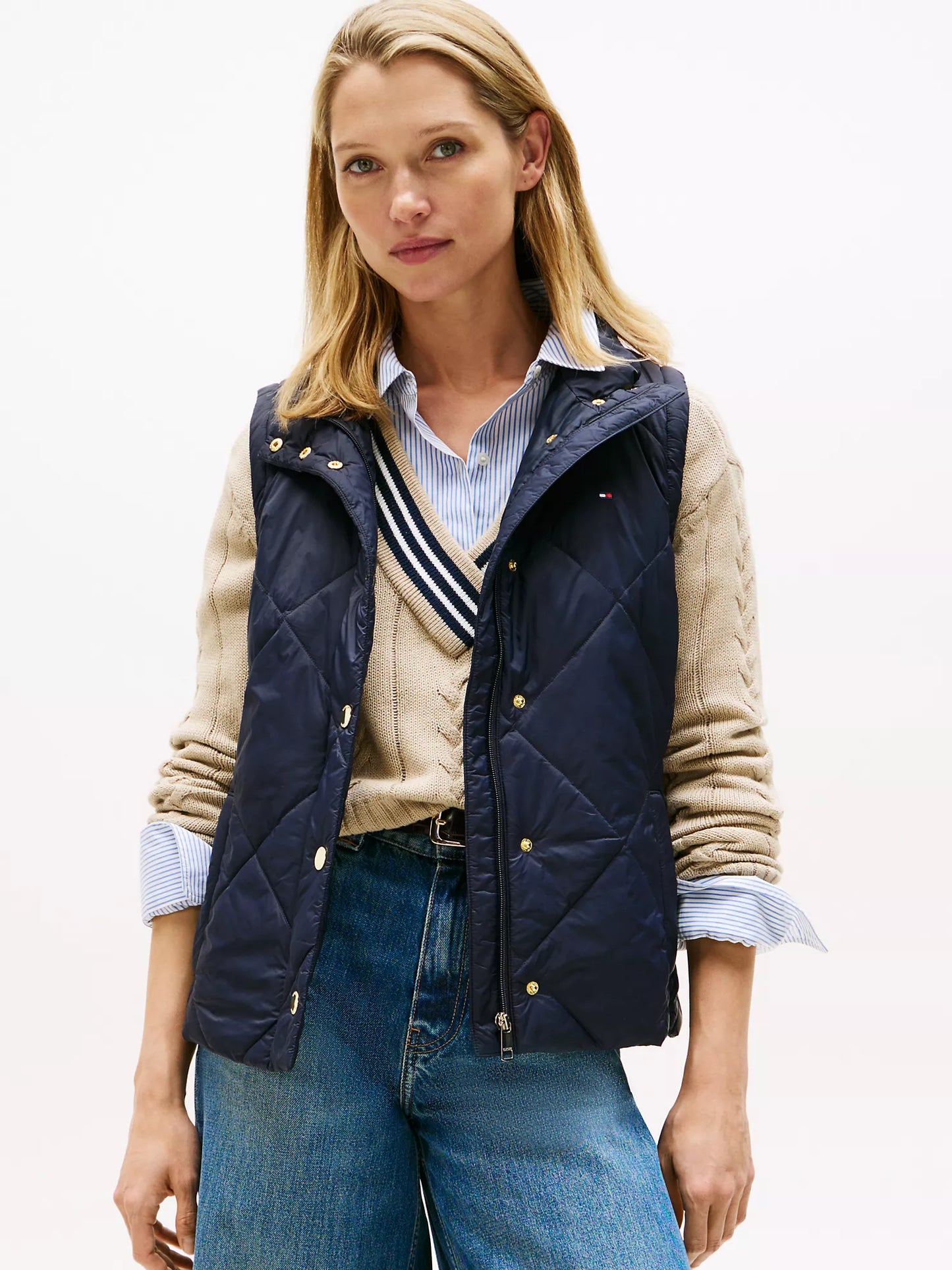 Tommy Padded Quilted Vest Lebanon